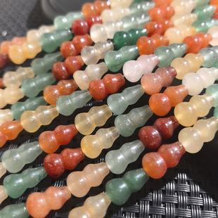 8*14mm金丝玉葫芦配件手工diy单圈个性手串半成品配件材料