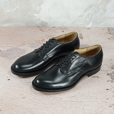 履诚Classic 光头德比鞋 袋鼠皮service shoes 系带轻便透气通勤