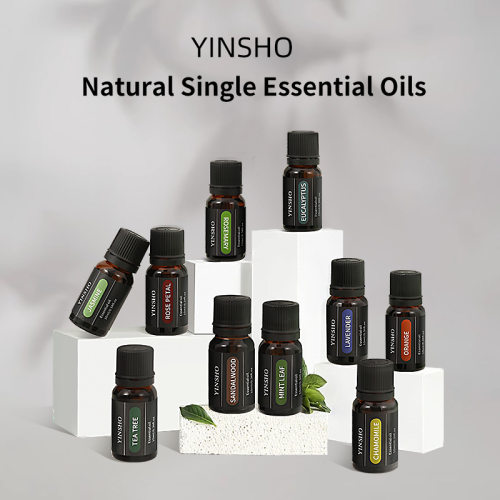 YINSHO跨境 茉莉檀香迷迭香方精油10ml按摩油香薰精油厂家
