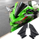 定风翼后视镜加高竞技风挡爆改配件 ZX6R改装 适用川崎ZX4RR ZX25R