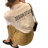 Хлопковая осенняя летняя футболка, градиент