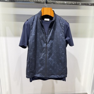 卡奴迪路男装 春秋商务休闲立领马甲背心外套8042303吊牌2980 正品