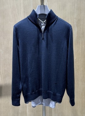 卡尔丹顿男装24秋冬圆领羊毛衫两色KEBW44102LAD4/KEBW44102LAN3