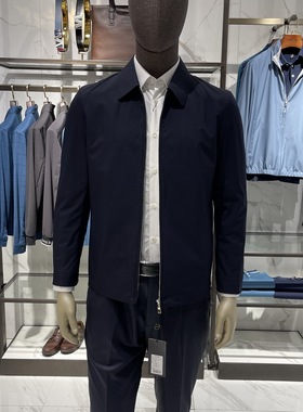 华斯度VASTO男装秋冬款商务休闲翻领夹克外套12T081016专柜3380