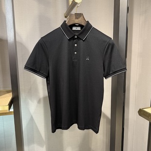 卡奴迪路男装正品春夏商务翻领针织短袖T恤11225316吊牌980