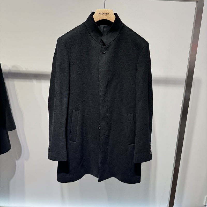 Hechter/丹尼爱特秋冬款商务休闲中长毛呢外套LJ81403专柜6990LC