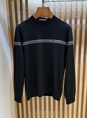 卡尔丹顿男装秋冬款商务休闲圆领毛衣羊毛衫KCBW54103专柜1680