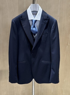 卡尔丹顿24春秋商务羊毛套西西服西装上衣KEBL11620OAN8专柜3380