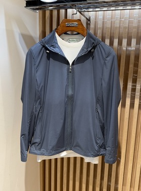 卡尔丹顿连帽薄款皮肤衣防晒衣夹克外套春夏款KDBS35102专柜2680