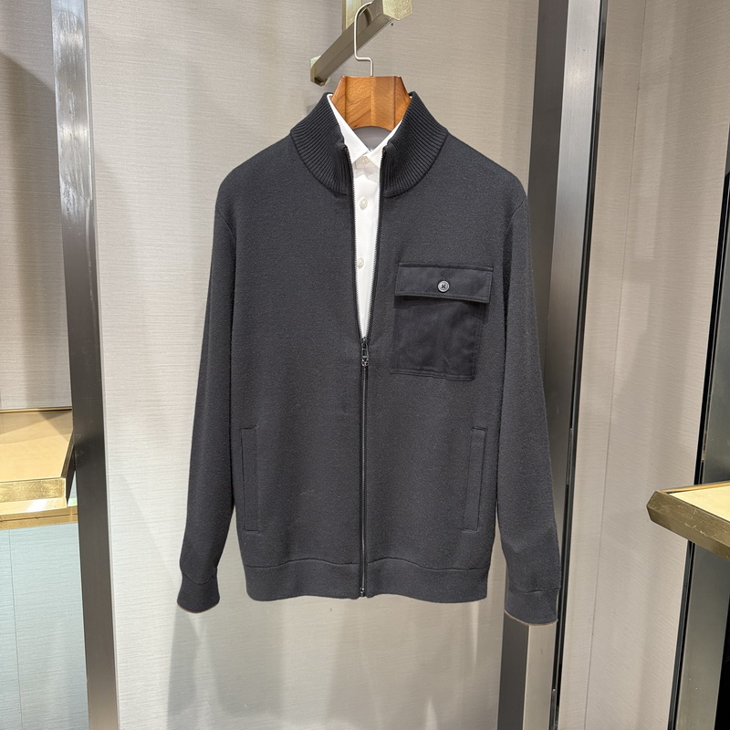 华斯度VASTO男装秋冬休闲翻领针织羊毛开衫外套42E191087专柜3386