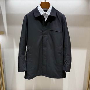 博斯绅威BOSSsunwen25秋冬商务翻领羽绒内胆风衣外套153214522680