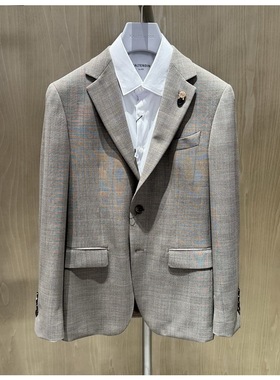 卡尔丹顿2024春季新款羊毛商务休闲单西外套KEAS11206OAC5专6800