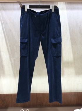 卡尔丹顿秋冬新款直筒针织休闲长裤KACW22962专柜1500