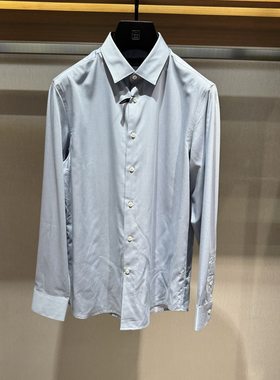 博斯绅威BOSSsunwen男装桑蚕丝尖领长袖衬衣衬衫131121030860