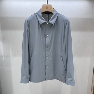 博斯绅威BOSSsunwen男装款翻领商务休闲夹克外套141224116580