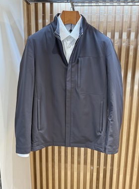 卡尔丹顿男装秋冬款立领兔毛皮内胆尼克服KCBW55614LAC6吊牌8800