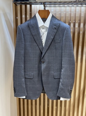 卡尔丹顿男装秋冬款纯绵羊毛单西西服KBAW21634DAG3专柜6600