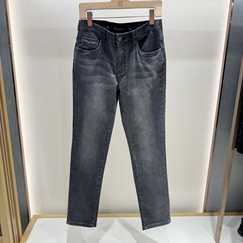 博斯绅威BOSSsunwen男装秋冬休闲直筒牛仔裤133138152680专柜1680