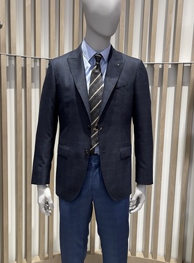 卡尔丹顿男装21秋冬款纯绵羊毛单西西服KBAW21637DAN6专柜8800