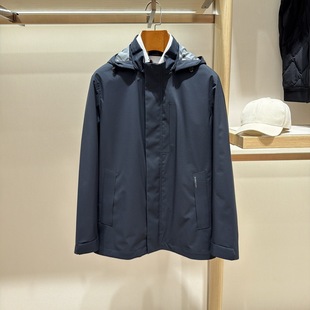 博斯绅威BOSSsunwen春夏款商务连帽夹克外套151124630780专柜4980