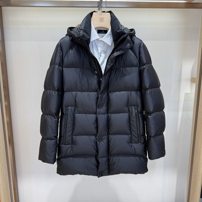 博斯绅威休闲羽绒服连帽外套