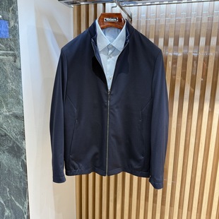 卡尔丹顿2023秋冬款 商务休闲立领夹克外套KDAW15102LAN6专柜3680