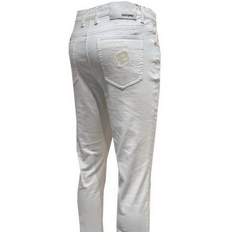 博斯绅威BOSSsunwen男秋冬休闲直筒牛仔裤143138134180吊牌1680D