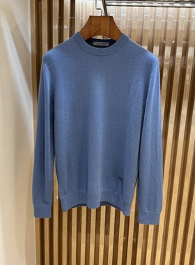 卡尔丹顿男装秋冬款绵羊毛圆领毛衣羊绒衫KCBW44209RAN3专柜3800