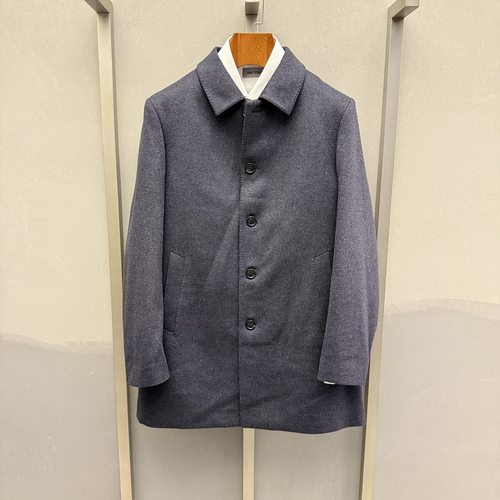 卡尔丹顿秋冬款商务休闲鹅绒毛呢大衣外套KFAL05806FAD4吊牌5800