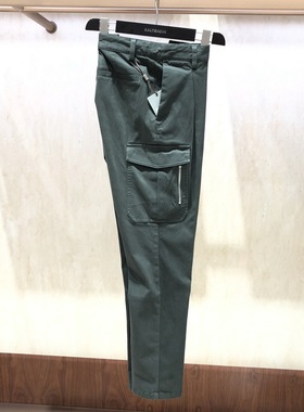 卡尔丹顿春秋款棉质工装休闲长裤KACW22276专柜1380