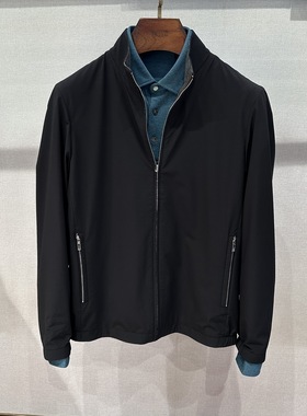 华斯度VASTO男装秋冬款立领双面穿夹克外套12C081081专柜3689