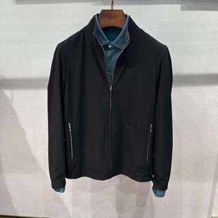 华斯度VASTO男装秋冬款立领双面穿夹克外套12C081081专柜3689