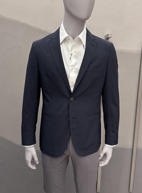 卡尔丹顿男装正品春款休闲单西西服外套KCBS41114OAN6专柜3280