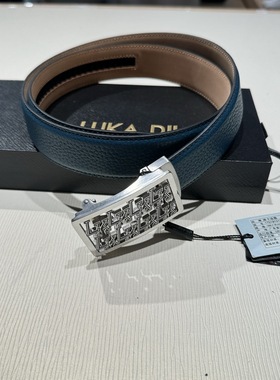 路卡迪龙男装四季款商务休闲卡扣皮带腰带170191013专柜2380W