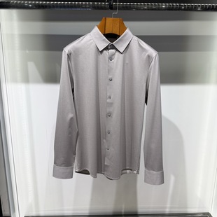 商务桑蚕丝长袖 卡奴迪路男装 正品 春夏款 81425103吊牌2980 衬衣衬衫