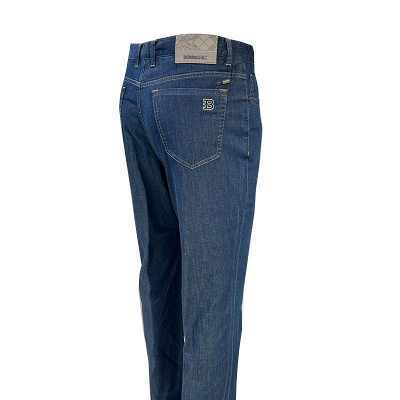 博斯绅威BOSSsunwen男士春夏休闲直筒牛仔裤121128124670吊牌1980