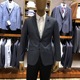 卡尔丹顿男装 绵羊毛套西西服KSJAX1610吊牌18000 春秋款