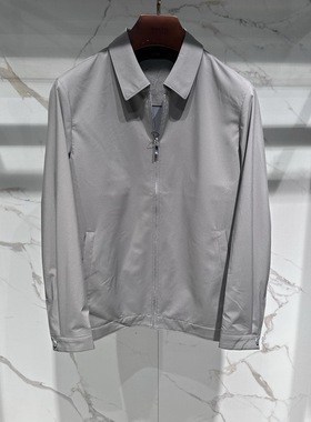 华斯度VASTO男装春秋翻领商务休闲夹克外套21C081082专柜3389