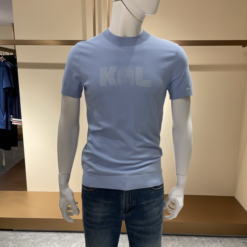 卡尔丹顿男装春夏款针织圆领短袖T恤KBCS20061RAN2专柜1680