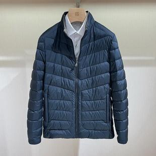 博斯绅威BOSSsunwen23秋冬鹅绒立领羽绒服134325418180专柜3980