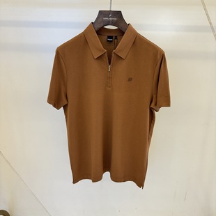 Hechter/丹尼爱特春夏款商务休闲翻领短袖T恤LT51908专柜1990LD