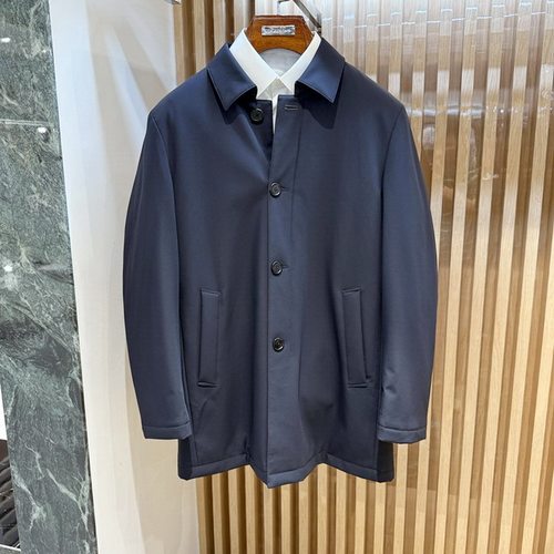 路卡迪龙秋冬水濑绒尼克服商务翻领加棉外套361217118吊牌32880