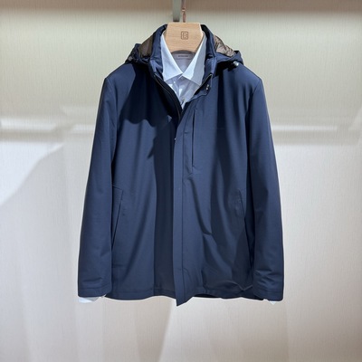 BOSSsunwen博斯绅威23秋冬休闲连帽羽绒服134325522270专柜6980