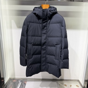 卡奴迪路男装秋冬款连帽商务休闲鹅绒羽绒外套63326761吊牌6380