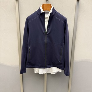 卡尔丹顿男装 商务休闲立领夹克外套SFMW21706LAN6专柜1398 秋冬款