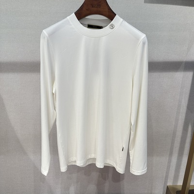 华斯度VASTO秋冬款修身版圆领商务休闲长袖T恤22Y052053专柜1385