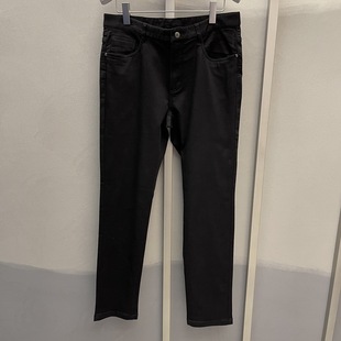 卡尔丹顿男士秋冬牛仔裤休闲直筒长裤子KBBW42332NAB1吊牌1680