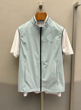 卡尔丹顿男士春夏商务立领马甲