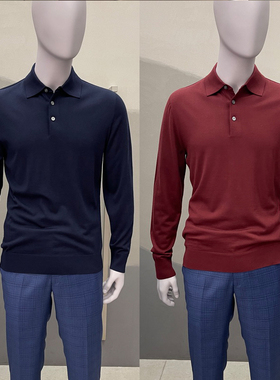 卡尔丹顿秋冬纯羊毛长袖T恤KBBW34113FAR5/KBBW34113FAN6专柜3680