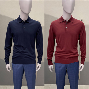 卡尔丹顿秋冬纯羊毛长袖 KBBW34113FAN6专柜3680 T恤KBBW34113FAR5